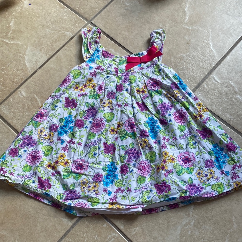 Shrinking Violet Toddler Dress (12 M)